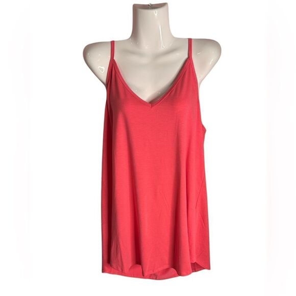 Zenna Reversible Tank Top NWT Deep Coral - Picture 1 of 3